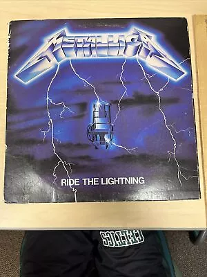 Metallica Ride The Lightning LP  1984 60396-1 Electra • $99