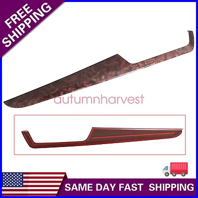 For Benz C-Class 2012-2014 Agate Wood Grain Center Console Dash Stirp Trim • $37.99