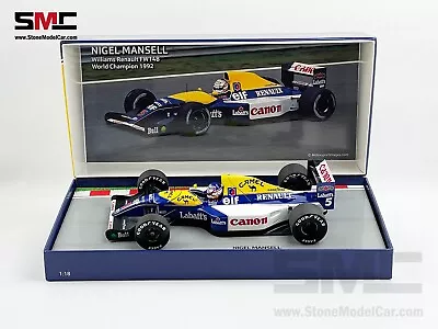 Williams F1 FW14B #5 Nigel Mansell 1992 World Champion 1:18 MINICHAMPS + CAMEL • $299