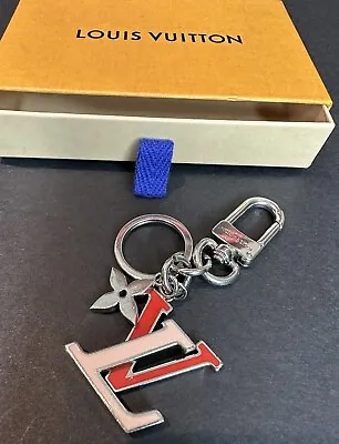 $1 • Buy Authentic Louis Vuitton Key Chain Bag Charm-Pink-Purse-WITH BOX- **REDUCED**