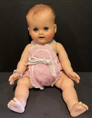 Madame Alexander 1950s Baby Doll Drink Wet & Sleep Eyes 14” Does Not Make Noise • $27.63