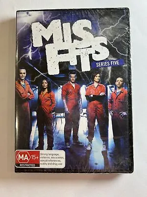 Misfits Series 5 DVD TV Series BRAND NEW • $13.02