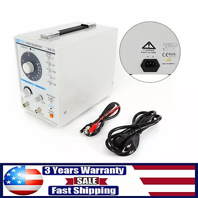 10Hz-1MHz Sine/Square Waves Audio/Low Frequency Signal Generator W/Power Cord • $64.60