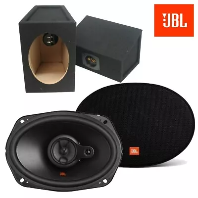 JBL STAGE2 6 X9  3-Way Car Shelf Speakers 480W Total Power With 6 X 9 Box • £129.95