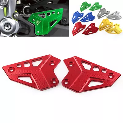 Footrest Rear Set Heel Plates Guard Protector For KAWASAKI Z900 17-23 Motorcycle • $26.42