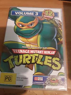 Teenage Mutant Ninja Turtles: Volume 3 DVD Region 4 Brand New Sealed • $29.99