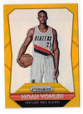 2015-16 Panini Prizm Gold Noah Vonleh /10 • $2