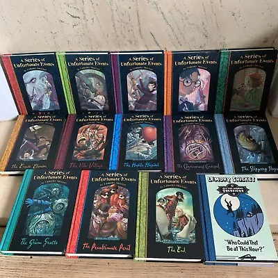 £29.99 • Buy Lemony Snicket A Series Of Unfortunate Events Book Set, All The Wrong Questions