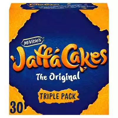 Mcvitie's Jaffa Cakes The Origional Triple Pack 330G (30 Cakes). BB August 2024. • £8.95