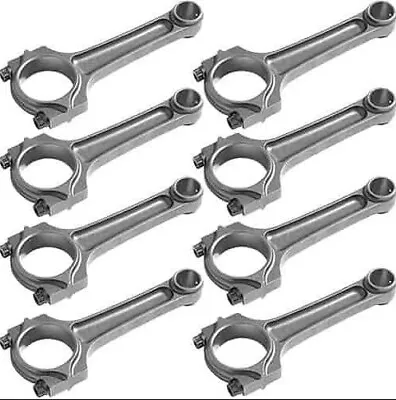 Manley 14244-8 SBC Tour Lite I-Beam Connecting Rod Set 6.000  2  Small Journal • $1499.95