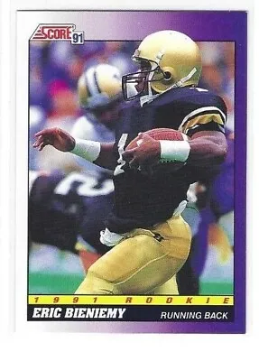 1991 Score Football Cards - Finish Your Set!  - Volume Pricing!! • $0.99