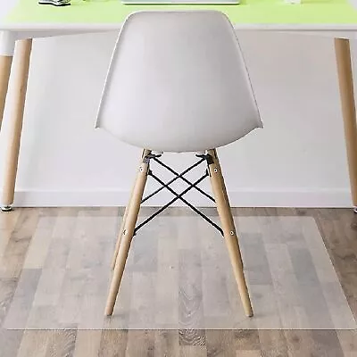 Home Office Chair Mat For Carpet Floor Protection Computer Desk Non Slip Mat • £14.29