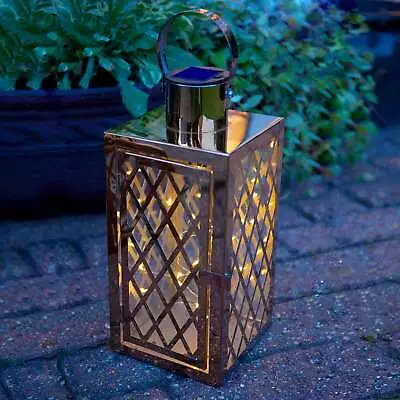 Cole & Bright Santa Maria Solar Lantern - Large • £24.99