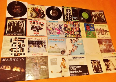 £49.99 • Buy MADNESS - JOB LOT OF 24x 7  SINGLES - 1979-1986 - £2 EACH! Ska 2 Tone Lp KIX79