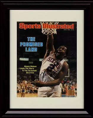 8x10 Framed Moses Malone Autograph Replica Print - Sports Illustrated The • $49.99