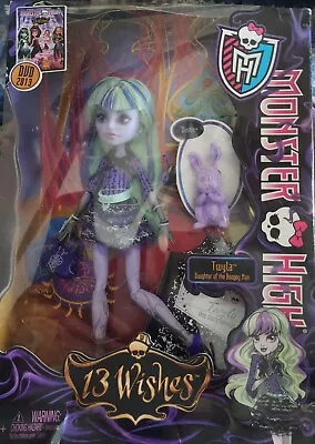 Monster High Doll 13 WISHES Twyla Daughter Of The Boogey Man NOS 2012 New In Box • $64