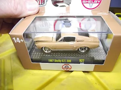 M2 1/64 1967 Shelby GT500 Gold R27 NIB • $0.01