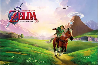 Legends Of Zelda Poster 24x36 Nintendo Play Station Video Game  • $9.99