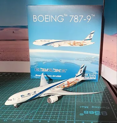 Phoenix 1:400 Boeing 787-9 REG: 4X-EDD  Las Vegas To San Francisco Tiles  MINT • $55