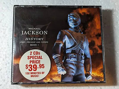 Michael Jackson History Past Present And Future Book 1 Audio CDs GC Pre-Owned • $6.43