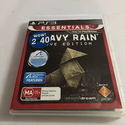 Heavy Rain Move Edition | PS3 Sony Playstation 3 • $7