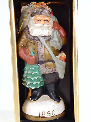 1890 Vintage Memories Of Santa Collection 5  Christmas Ornament Holiday Germany • $9.47