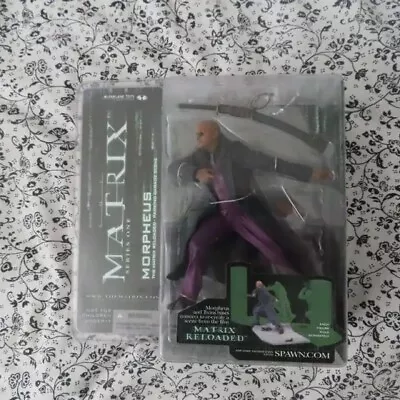 New Morpheus The Matrix Reloaded Series One Mcfarlane Toys Figure 2003! E20 • $38