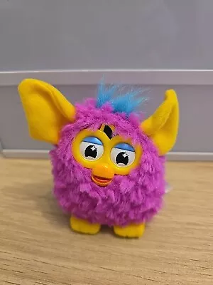 McDONALDS HAPPY MEAL TOY - Pink  FURBY BOOM - SOFT TOY (2013) • £3.50