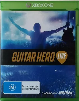 Guitar Hero Live Xbox One Game Only • $24.95