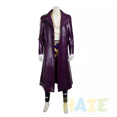 $305.76 • Buy 1pcs Suicide Squad Jared Leto Joker Costume Halloween Jacket Clothing