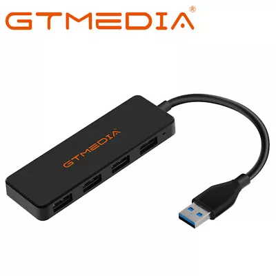 GTMEDIA 4-Port USB 3.0 Hub Splitter Expander Flash Drive For Laptop Xbox Mouse  • $0.99