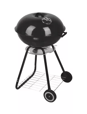 Jumbuck Globe Charcoal Kettle BBQ - Chrome-plated Steel Grill • $129