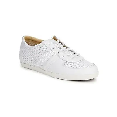 UGG Men's Brook-Lin Perforated White Low Top Lace Up Casual Sneakers Shoes • $119