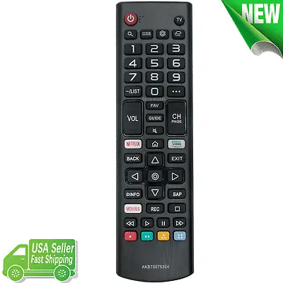 New AKB75675304 Replace Remote Control For LG Smart TV 50UN7000PUC 65UN7000PUD • $5.45