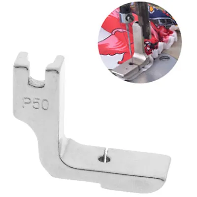 Industrial Sewing Machine Fittings Pleated Flat Wrinkled Presser Foot P50 Foo<>i • $15.98