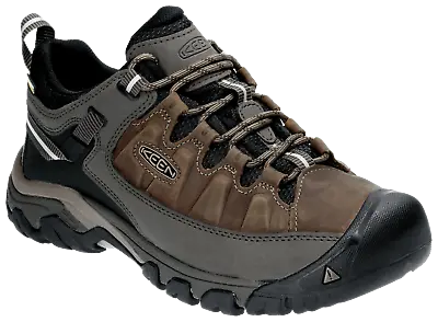 KEEN Targhee III Low Waterproof Hiking Shoes For Men - Bungee Cord/Black - 11W • $74