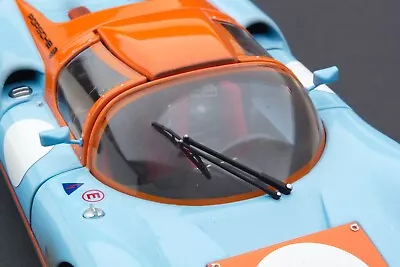 Exoto 1:18 | RACE WEATHERED | 1967 Gulf Porsche 910-6 | Limited Edition • $798