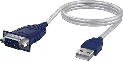 Sabrent USB 2.0 To Serial (9-Pin) DB-9 RS-232 Converter Cable (CB-DB9P) • £15.28