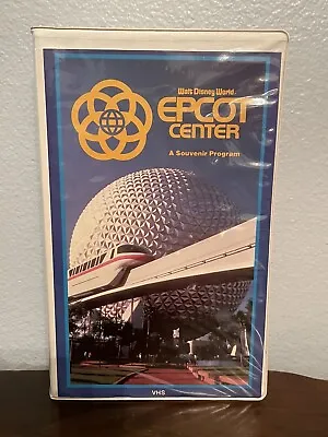 Vintge Travel Program Walt Disney World Epcot Center Souvenir Tour Vhs • $39