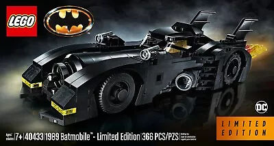 LEGO 40433 Limited Edition 1989 Batmobile - Brand New (Free Shipping) • $280