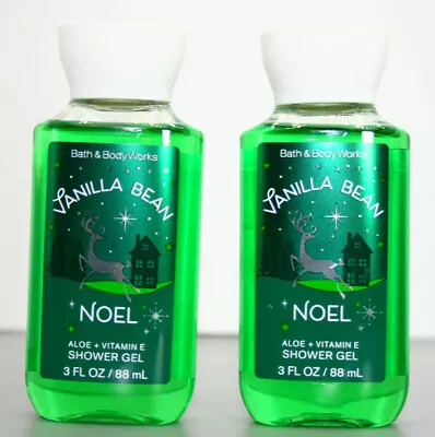 Bath & Body Works - Vanilla Bean Shower Travel Gel 3 Oz - New Lot Of 2 • $7.99