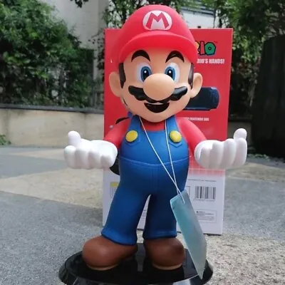 New Super Mario Jumbo 32cm PVC Figure Statue Phone Controller Holder • $79.96