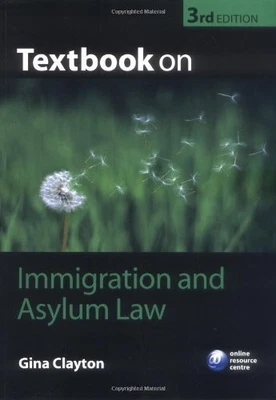 £3.43 • Buy Textbook On Immigration And Asylum Law By Clayton, Gina Paperback Book The Cheap