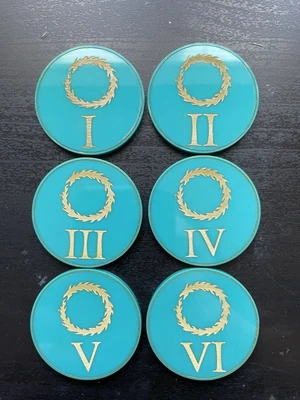 £9.50 • Buy 40k Chaos Space Marines. Thousand Sons Objective Markers Set