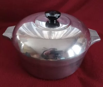 Magnalite Ghc 5 Quart Stock Pot & Lid Cast Aluminum Dutch Oven Usa Excellent • $139