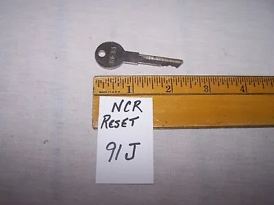 $25 • Buy Vintage NCR National Cash Register Key RESET 91J