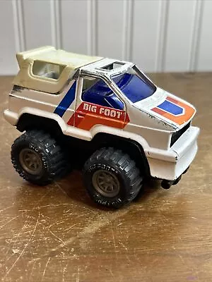 Arco Big Foot Monster Truck White With Stripes 4  Vintage 1980s Toy Car Bigfoot • $11.99