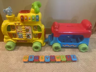 VTech Sit-to-Stand Ultimate Alphabet Train Missing Letters • $25
