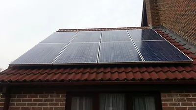 4kw Premium Solar Panel Kit Grid Tied  With Less Roof Space Needed • £3100