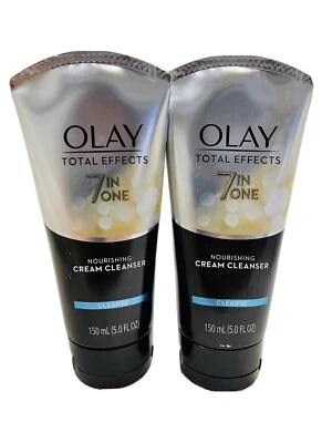 $39.98 • Buy 2 OLAY TOTAL EFFECTS 7 IN ONE NOURISHING CREAM CLEANSER 5oz